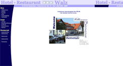 Desktop Screenshot of hotel-walz.de