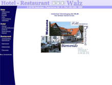 Tablet Screenshot of hotel-walz.de